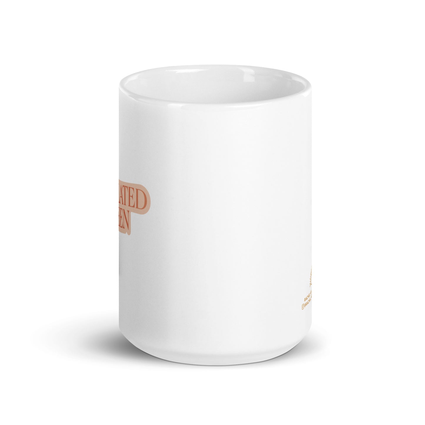 Regulated Queen White Glossy Mug