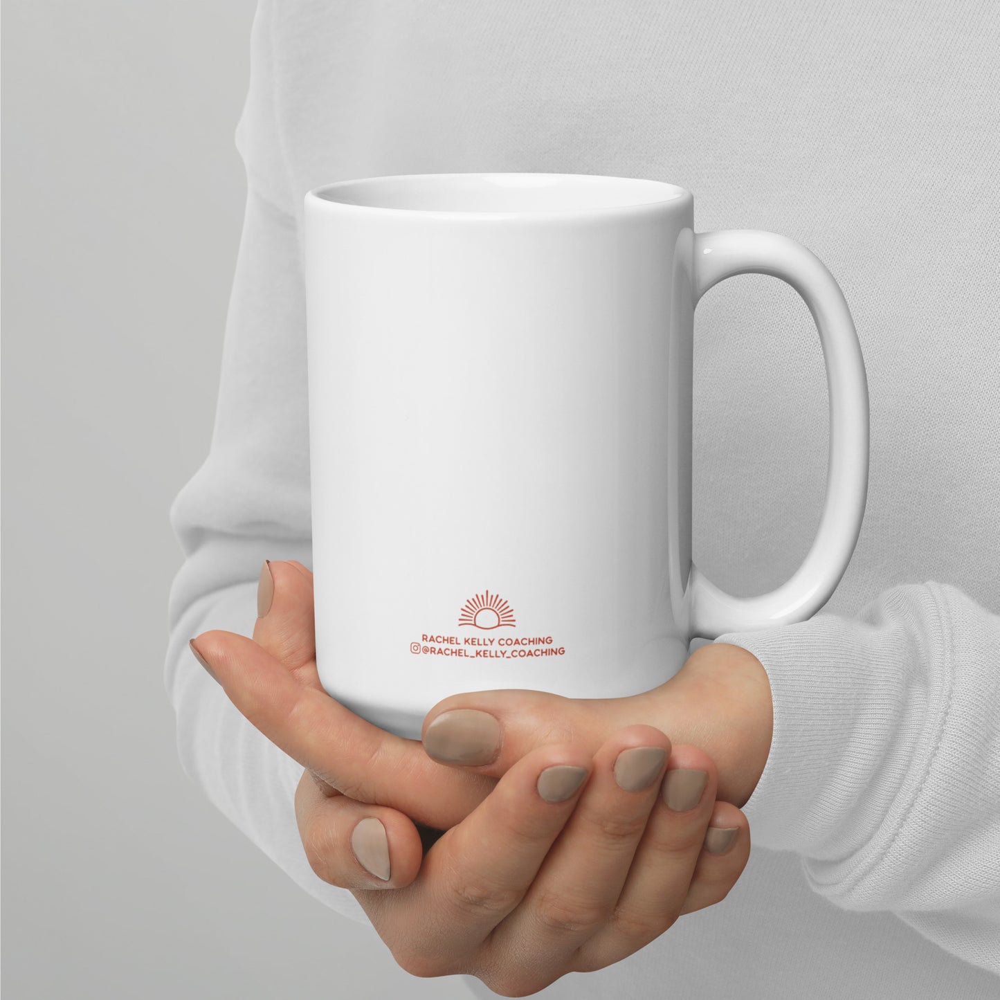In My Powerful Woman Era Mug- Coral